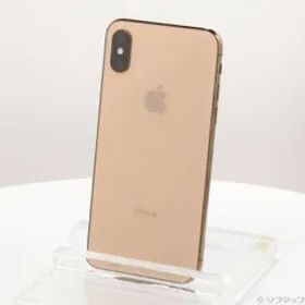 〔中古品〕 iPhoneXS 64GB ゴールド MTAY2J／A SIMフリー【269】