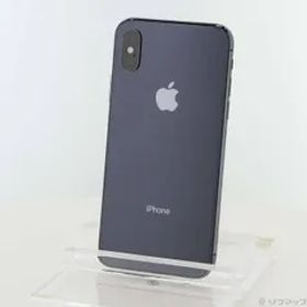 〔中古品〕 iPhoneXS 256GB スペースグレイ MTE02J／A SIMフリー【344】