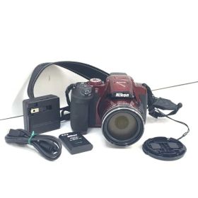 【中古】Nikon COOLPIX B700 ﾚｯﾄﾞ ※本体+バッテリー+充電器 コンパクトデジタルカメラ クールピクス デジカメ[92]