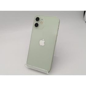 【中古】Apple docomo 【SIMロック解除済み】 iPhone 12 mini 64GB グリーン MGAV3J/A【広島本通】保証期間１ヶ月【ランクC】