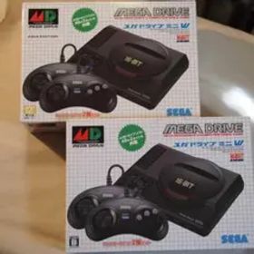 【新品未開封】メガドライブミニW、メガドライブミニWアジア版、メガドラタワーミニ