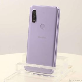 〔中古〕FUJITSU(富士通） arrows We 64GB パープル F-51B docomo SIMフリー〔262-ud〕