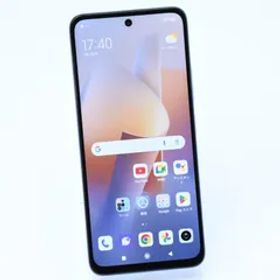 【未使用に近い】au SIMフリーRedmi12 5G XIG03 スカイブルー 128GB