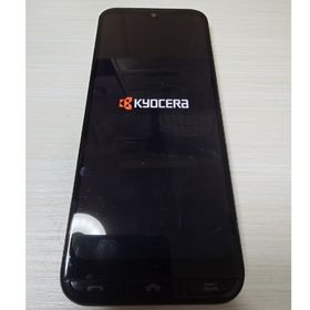 キョウセラ(京セラ)の京セラ かんたんスマホ３ A205KC シルバー 中古 初期化済(スマートフォン本体)