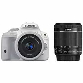 【中古】【非常に良い】Canon デジタル一眼レフカメラ EOS Kiss X7(ホワイト) ダブルレンズキット EF-40mm F2.8 STM(ホワイト) EF-S18-55mm F3.5-5.6 IS STM付属 KISSX7 rdzdsi3