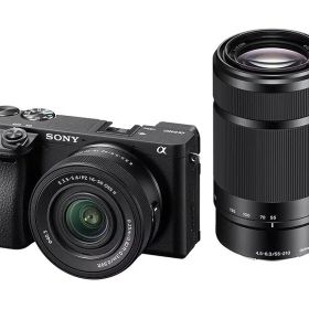 SONY デジタル一眼カメラ α6400 ILCE-6400X ダブルズームレンズキット [ブラック]