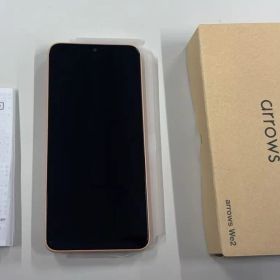 「新品未使用・訳アリ」arrows We2 A402FC Softbank ライトオレンジ【管理番号：CC120818】