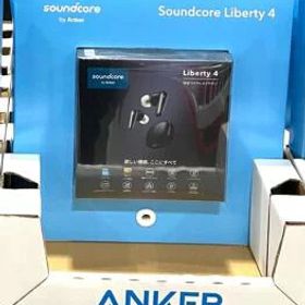 Anker Soundcore Liberty 4（Bluetooth 5.3）【完全ワイヤレスイヤホン/ウルトラノイズキャンセリング 2.0 / 3Dオーディオ / ワイヤレス充電/マルチポイント接続/外音取り込み / 最大28時間再生 / ハイレゾ / IPX4防水規格 / ヘルスモニタリング/PSE技術基準適合】