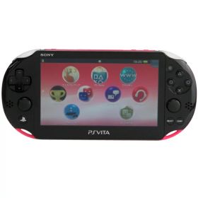 【SCE】ソニーコンピュータエンタテインメント『PlayStation Vita / ピンク/ブラック』PCH-2000 ZA15 2013年10月発売 ゲーム機本体 1週間保証【中古】