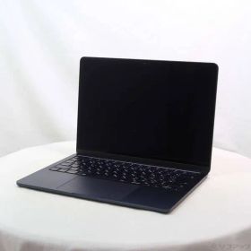 〔中古品〕 MacBook Air 13.6-inch Mid-2022 MLY33J／A Apple M2 8コアCPU_8コアGPU 8GB SSD256GB ミッドナイト 〔15.3 Sequoia〕【262】