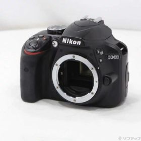 【中古】Nikon(ニコン) NIKON D3400 ボディ ブラック 【368-ud】