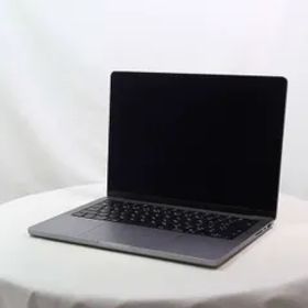 〔中古品〕 MacBook Pro 14.2-inch Late-2021 MKGP3J／A Apple M1 Pro 8コアCPU_14コアGPU 16GB SSD512GB スペースグレイ 〔15.3 Sequoia〕【258】