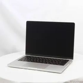 〔中古品〕 MacBook Pro 14.2-inch Late-2021 MKGR3J／A Apple M1 Pro 8コアCPU_14コアGPU 16GB SSD512GB シルバー 〔15.3 Sequoia〕【348】