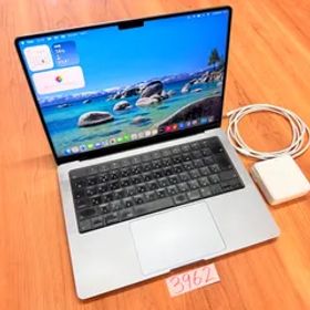 【動作確認済み】 MacBook pro 14インチ 2021 アップル Apple M1 MAX 64GB 1TB 動画編集可能 カメラ内蔵 ノートPC ノートパソコン SSD搭載 macOSインストール済み 【3962】