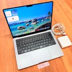 【動作確認済み】 MacBook pro 14インチ 2021 Apple M1 MAX 64GB 1TB 動画編集可能 カメラ内蔵 ノートPC SSD搭載 macOSインストール済み 【3961】
