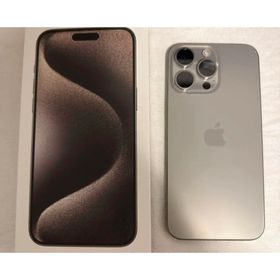 アップル(Apple)の「最終値下」iPhone15 Pro 256GB ナチュラルチタニウム 80%(スマートフォン本体)