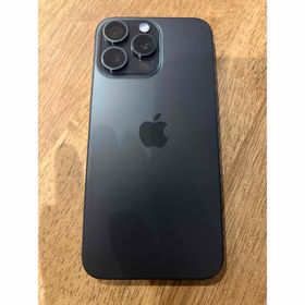 アイフォーン(iPhone)の【美品】iPhone 15 Pro Max 512GB ブラックチタニウム(スマートフォン本体)