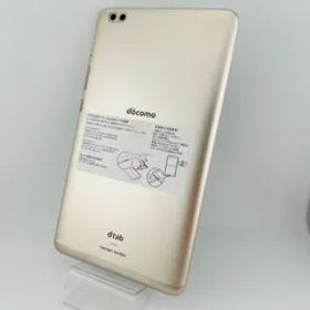 バッテリー良好 dtab d-02K 32GB ゴールド SIMフリー(simロック解除済) 白ロム 中古 本体 動作確認済 【最短送料無料】G2-245