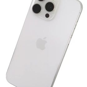 【Apple】アップル『iPhone 15 Pro Max / 6.7inch / 256GB / SIMフリー / ホワイトチタニウム』MU6Q3J/A 2023年9月発売 スマートフォン 1週間保証【中古】