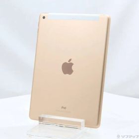 〔中古品〕 iPad 第6世代 32GB ゴールド MRM02J／A docomoロック解除SIMフリー【305】