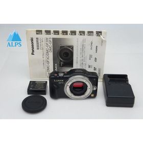 Panasonic パナソニック LUMIX DMC-GF3 ボディ ミラーレス一眼カメラ ブラック 251215ac【アルプスカメラ】