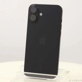 【中古】Apple(アップル) iPhone16 Plus 128GB ブラック 3N343J／A SIMフリー 【196-ud】