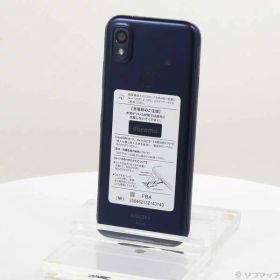 【中古】KYOCERA(京セラ) あんしんスマホ 64GB ネイビー KY-51B docomo SIMフリー 【349-ud】