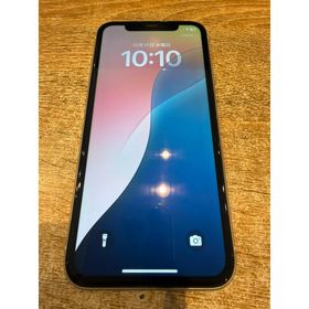【中古正常品】iPhone11 64GB ホワイト SIMフリー MWLU2J/A A235