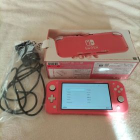 Nintendo Switch Lite コーラルピンク 充電器付き