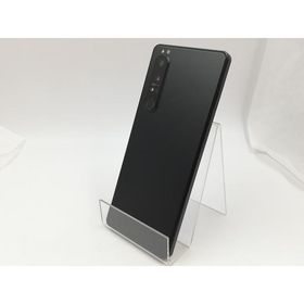 【中古】SONY au 【SIMロック解除済み】 Xperia 1 III フロストブラック 12GB 256GB SOG03【千葉】保証期間１ヶ月【ランクC】