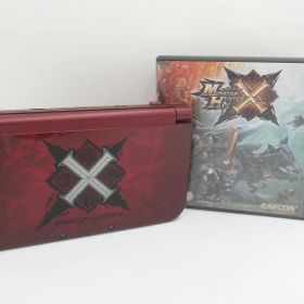 【12/19(金)20時〜全品ポイント10倍！要エントリー！】ニンテンドー Nintendo New 3DS LL モンスターハンタークロスセット RED-001 【中古】