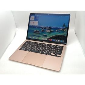 【中古】Apple MacBook Air 13インチ M1(CPU:8C/GPU:7C) 8GB/256GB ゴールド MGND3J/A (M1・2020)【三宮センター】保証期間１ヶ月【ランクC】