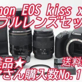 ★美品⑨★冬の大セール★ Canon EOS Kiss x9 ダブルレンズ