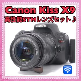 Canon Kiss X9【美品】Wi-Fi 高性能STMレンズ 手ぶれ補正