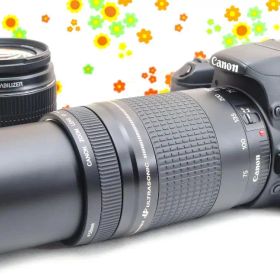 Canon EOS Kiss X9☆Wi-Fi搭載☆超高画質☆ダブルレンズ