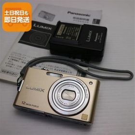 新品同様 DMC-FX60 リュクスゴールド 即日発送 Panasonic LUMIX デジカメ 本体 あすつく 土日祝発送OK