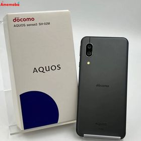 AQUOS sense3 64GB ブラック SH-02M docomo版SIMフリー 極美品