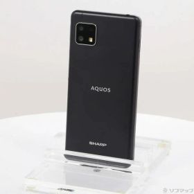 〔中古品〕 AQUOS sense4 lite 64GB ブラック ZKME2002BK 楽天 SIMフリー【305】