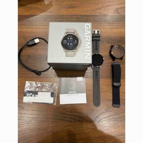 ガーミン venu2 plus グレー ベルト カバー Garmin(腕時計(デジタル))