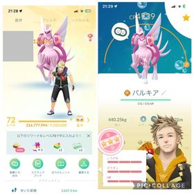 🔥2024年垢 🔥TL72🔥伝説体値MAX：7体. | ポケモンGOのアカウントデータ、RMTの販売・買取一覧