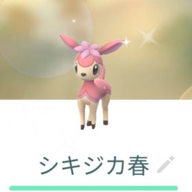 色違いシキジカ はる なつ あき ふゆ トレード XL | ポケモンGOのアカウントデータ、RMTの販売・買取一覧