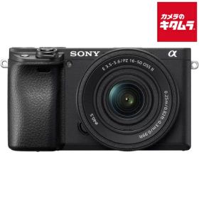 ソニー α6400 パワーズームレンズキット ブラック [ILCE-6400K B] SONY ミラーレス一眼カメラ APS-C 《納期約3－4週間》