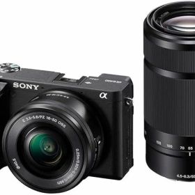 SONY(ソニー) APS-C ミラーレス一眼カメラ α6400 ダブルズームレンズキット(同梱レンズ:SELP1650+SEL55210) ブラック ILCE-6400Y B