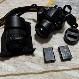 Nikon D5200+35mm 1.8G+55-200mm 4-5.6G