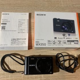 7047 Sony Cyber-Shot DSC-WX350 ブラック デジカメ ジャンク