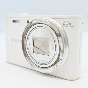 【難有品】ソニー SONY デジタルカメラ Cyber-shot WX350 光学20倍 ホワイト DSC-WX350-W