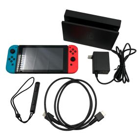 IV1 Nintendo Switch Joy-Con(L) ネオンブルー/(R) ネオンレッド 本体