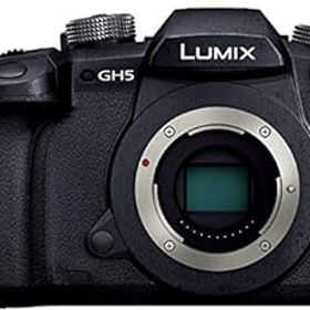 【中古】(非常に良い)パナソニック ミラーレス一眼カメラ ルミックス GH5 ボディ ブラック DC-GH5-K