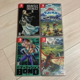 【中古ソフトまとめ売り】Switch ポケモンレジェンズ アルセウス 4本セット