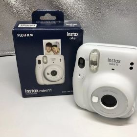 【12/19(金)20時〜全品ポイント10倍！要エントリー！】フジフィルム FUJIFILM instax mini 11 チェキ アイスホワイト 【中古】